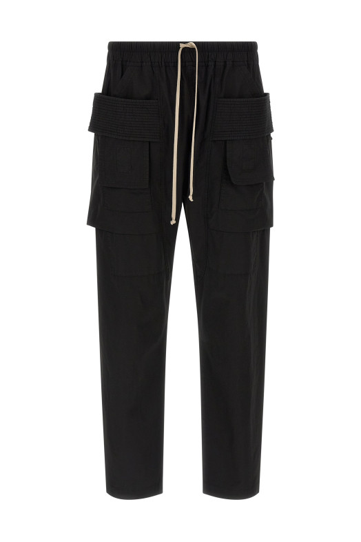 'Creatch Cargo Drawstring' pants Black