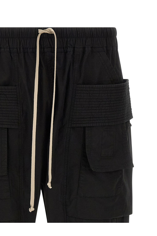 'Creatch Cargo Drawstring' pants Black