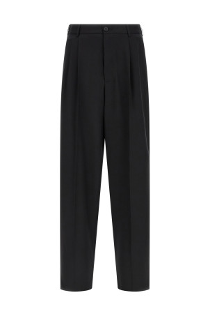'Classic Zip Double Pince' pants Black