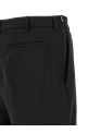 'Classic Zip Double Pince' pants Black