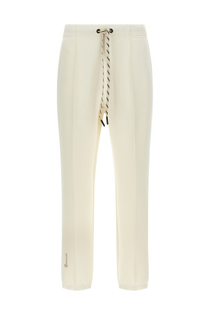 Double fabric joggers White