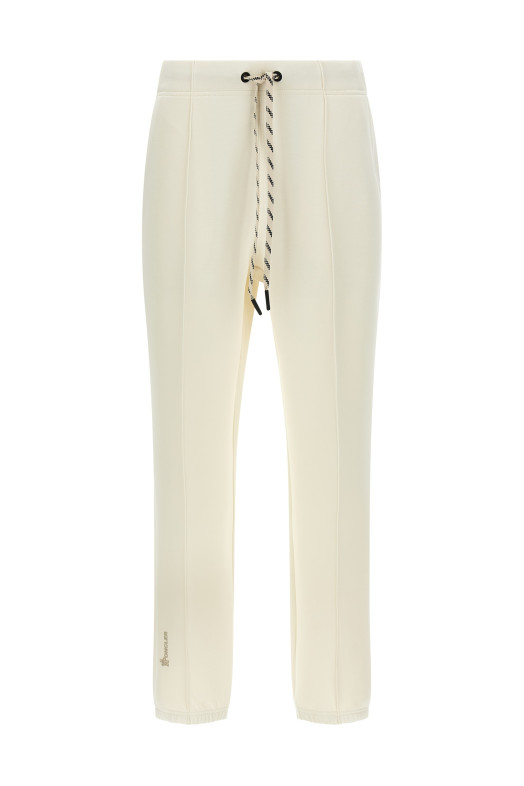 Double fabric joggers White