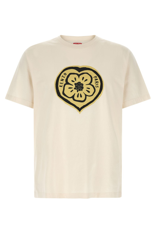 'KENZO Boke Heart' T-shirt Beige