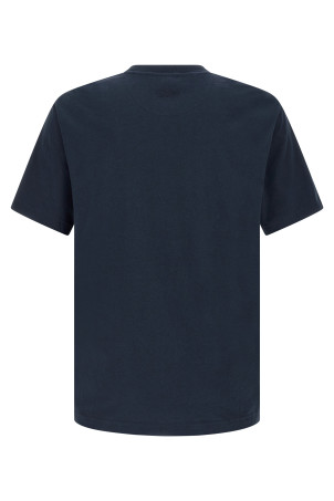 'Boke Flower' T-shirt Blue