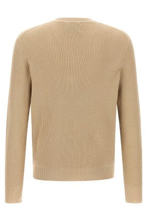 Argyle pattern sweater Beige