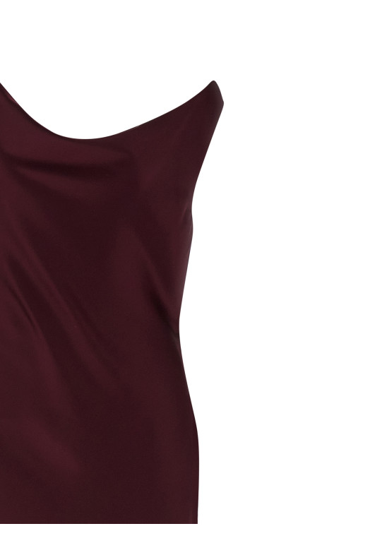 'Maria' dress Bordeaux