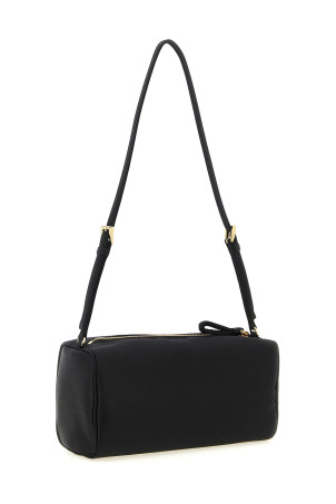 Triangle logo shoulder bag Black