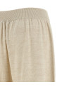 Lamé thread trousers Gold