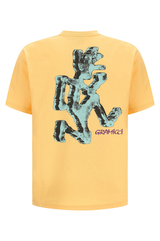 'Ice Sculpture' T-shirt orange