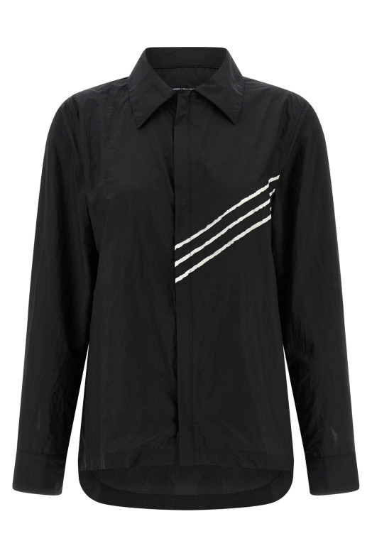 'W RE 3S' overshirt Black