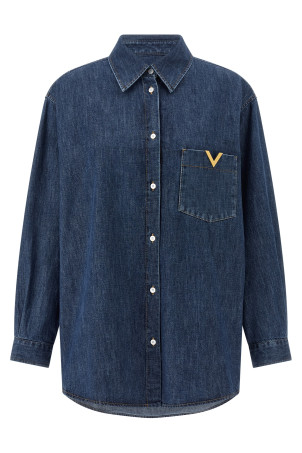 Valentino Garavani VGold shirt Blue