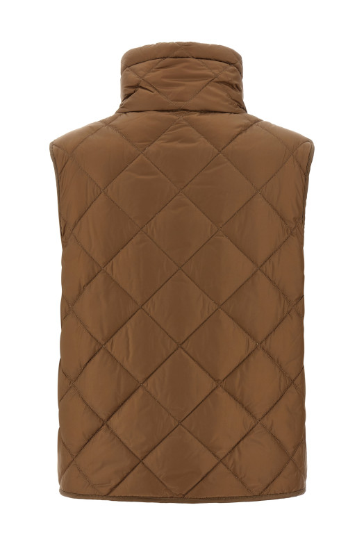 'Tregic' vest Brown