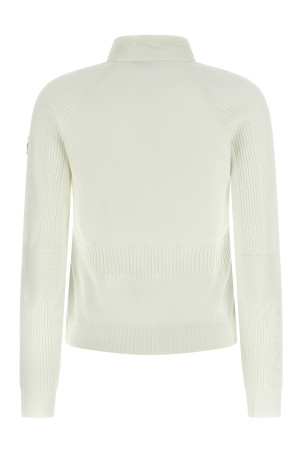 Padded cardigan White