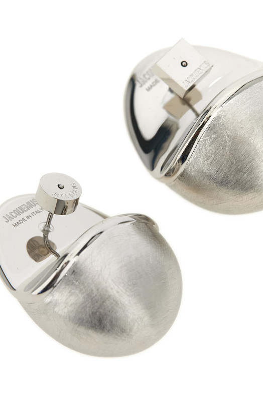 'Les Boucles Raisin' earrings Silver