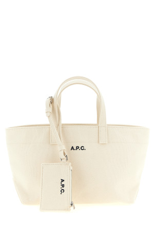 Small 'Le Drummer Toile' shopping bag Beige