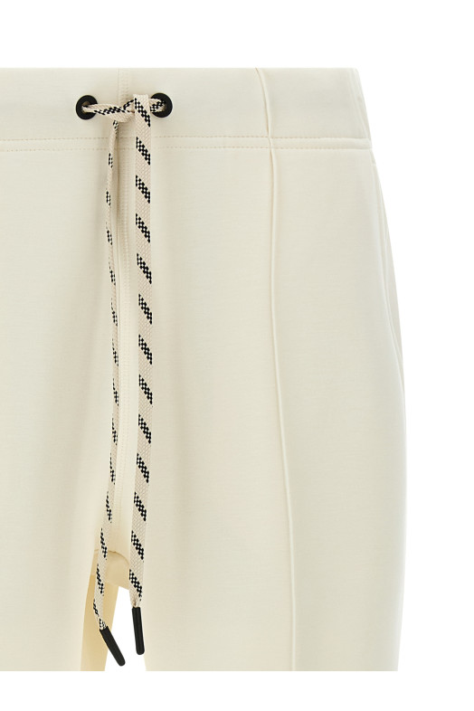 Double fabric joggers White