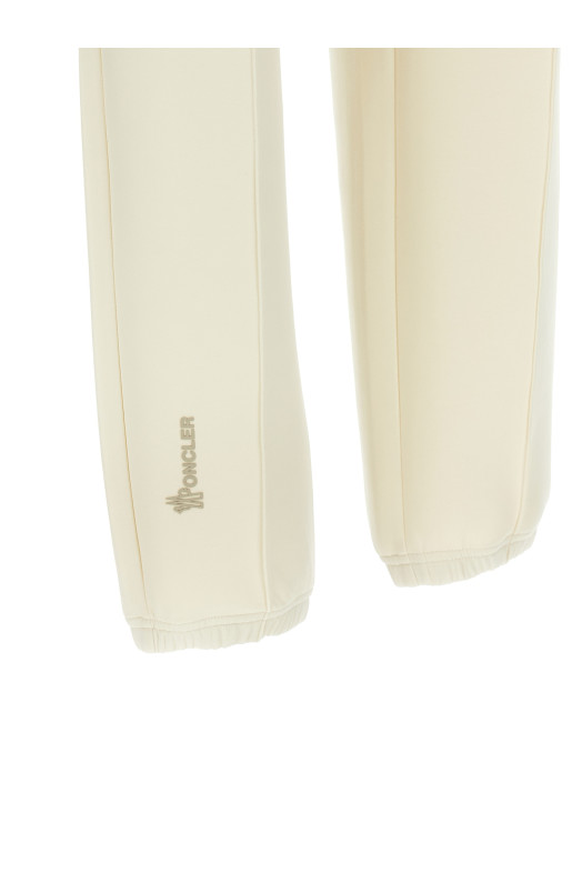 Double fabric joggers White