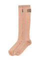 'Bootleg' socks Pink