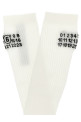 'Bootleg' socks White