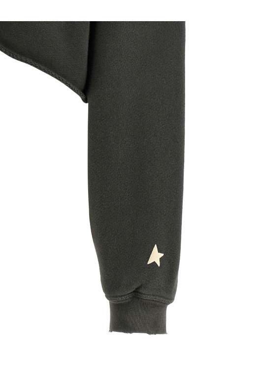 'Star Golden Goose' hoodie Gray