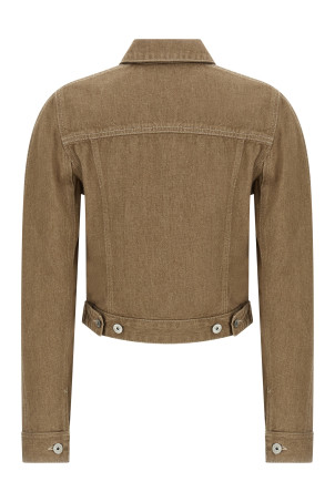 'La veste ovalo cargo' jacket Beige