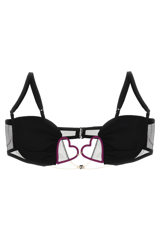 Бандаж для груди «Сердце» Черный NENSI DOJAKA (NDSS23LIN001BLKFCS)