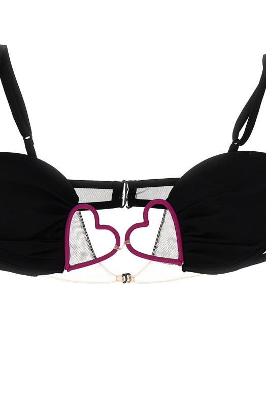 Бандаж для груди «Сердце» Черный NENSI DOJAKA (NDSS23LIN001BLKFCS)