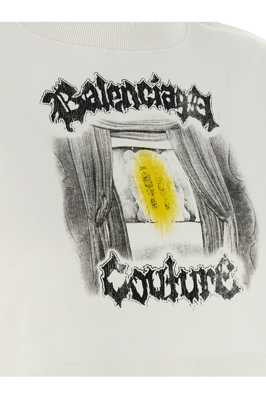 Cropped T-shirt White