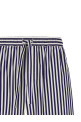 Striped bermuda shorts Blue