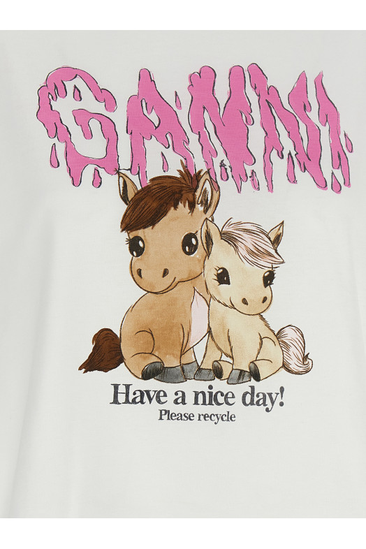 'Pony' T-shirt White