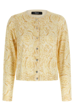 'Barocco 92' cardigan Yellow