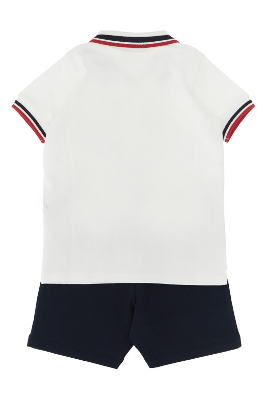 Polo kit + cotton bermuda shorts Multicolor