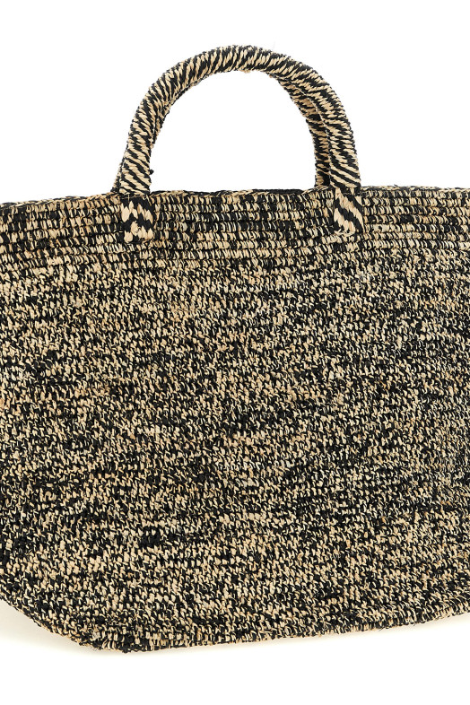 'Vanilla' shopping bag Black-grey