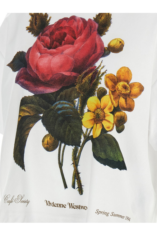 'Flower Box' T-shirt White