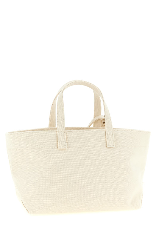 Small 'Le Drummer Toile' shopping bag Beige