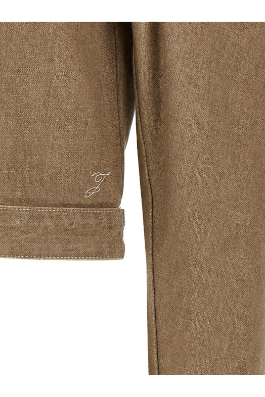 'La veste ovalo cargo' jacket Beige