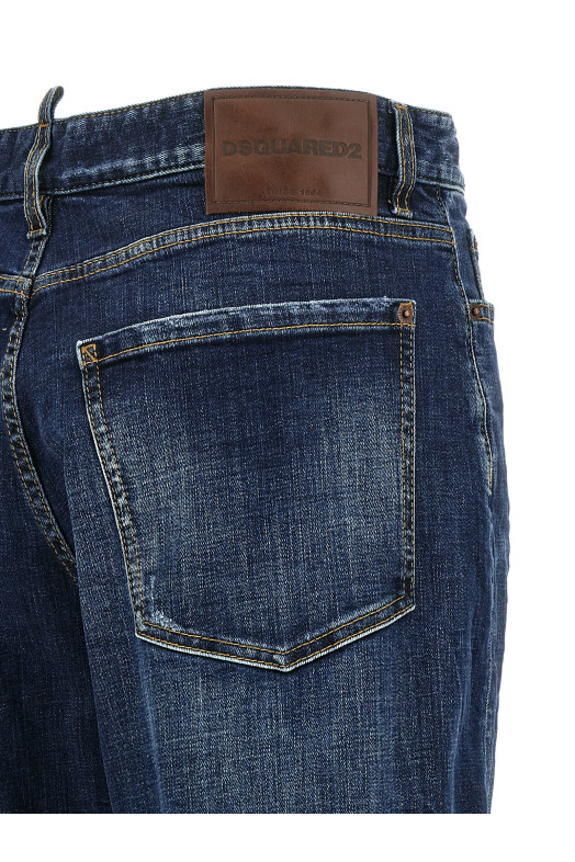 'Loose twist Jeans' jeans Blue