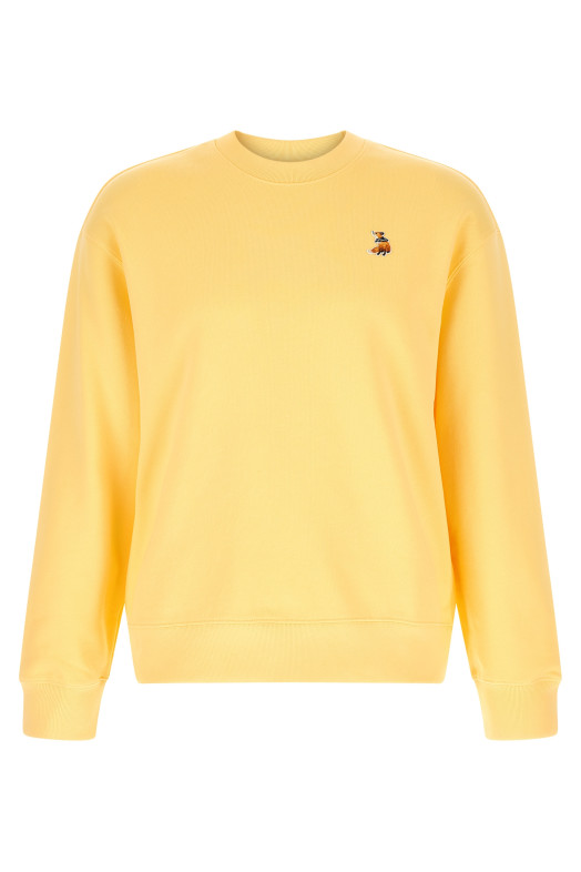 'Dreaming Fox' sweatshirt Yellow