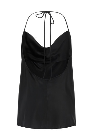 Silk top Black