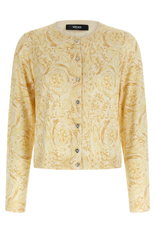 'Barocco 92' cardigan Yellow