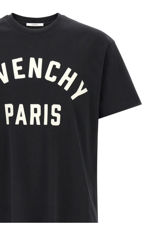 'GIVENCHY Paris' T-shirt Black-grey