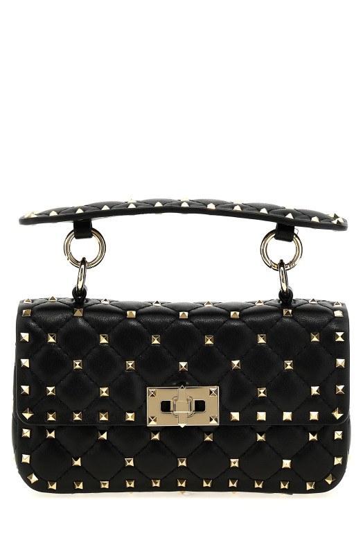 Valentino Garavani 'Rockstud Spike' handbag Black