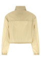 Re-Nylon cropped jacket Beige