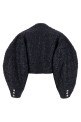 'Bouclé Short' blazer Blue