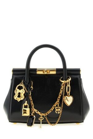 'Marlene mini' handbag with charms Multicolor