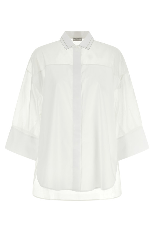 Organza shirt White