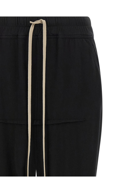 'Pull On Sliced Pillar' skirt Black