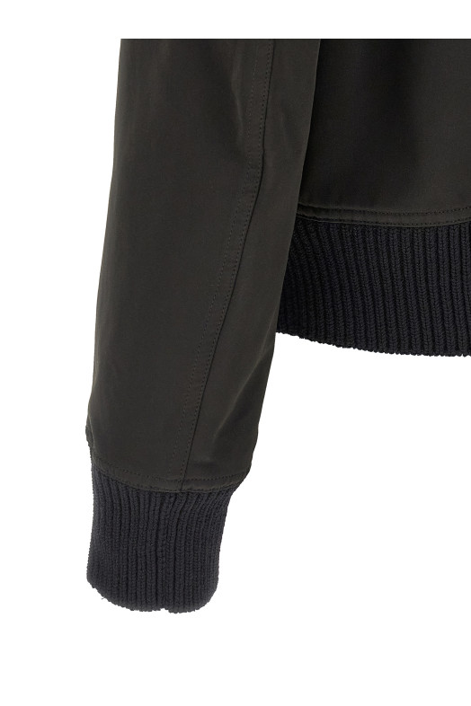 'Heizer Flight' bomber jacket Black