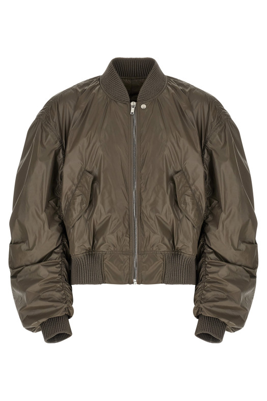 'Secchia Flight' bomber jacket Gray