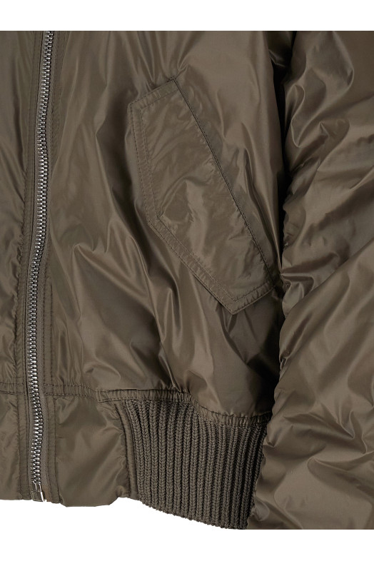 'Secchia Flight' bomber jacket Gray